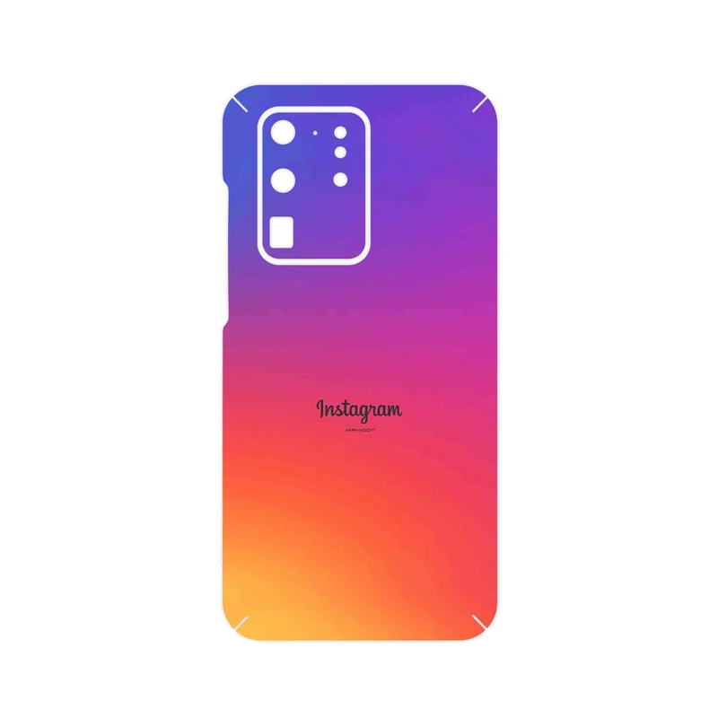 برچسب پوششی ماهوت مدل Instagram مناسب برای گوشی موبایل سامسونگ Galaxy S20 Ultra