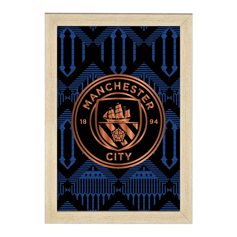 تابلو خندالو مدل باشگاه منچستر سیتی کد 26802