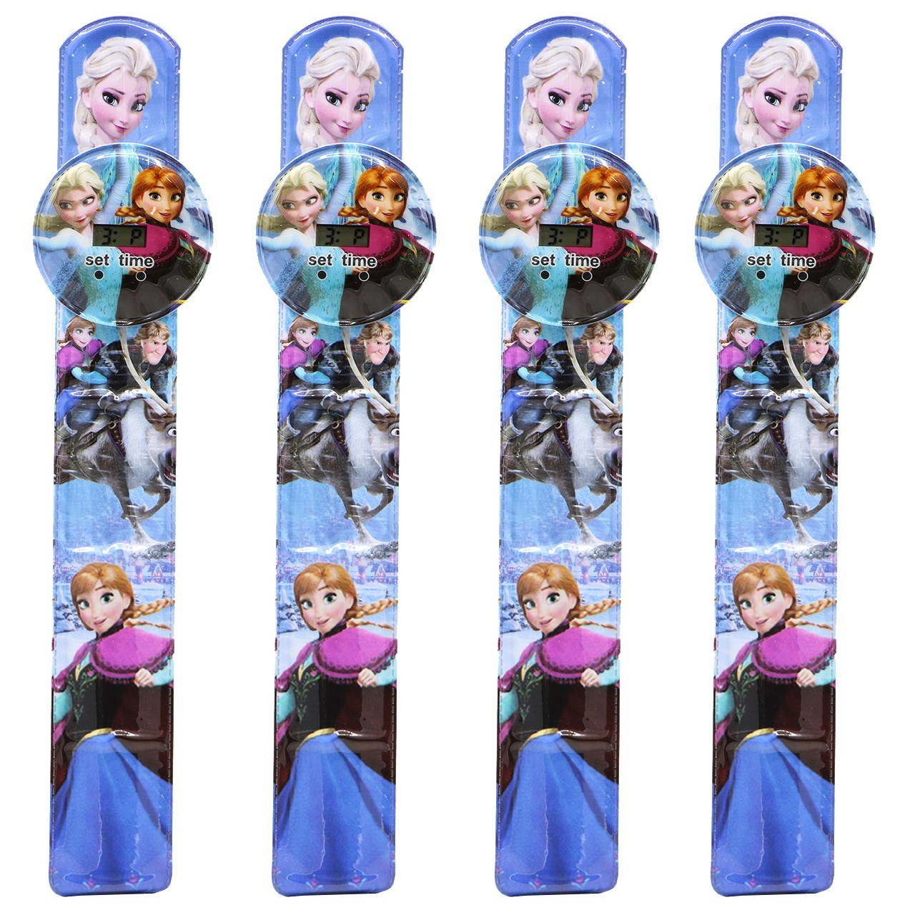 ساعت مچی دیجیتالی مدل Frozen  03 - بسته 4 عددی