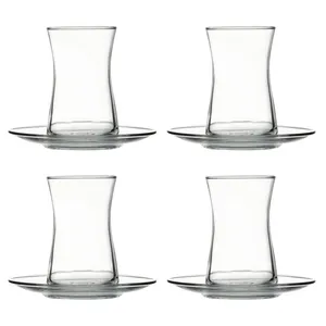 استکان پاشاباغچه سری هیبلی کد 95290 بسته 4 عددی
