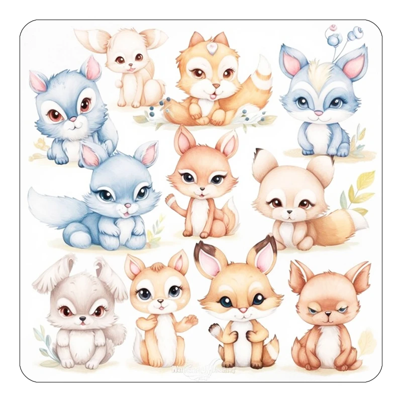 مگنت کاکتی طرح حیوانات کارتونی مدل mp28522