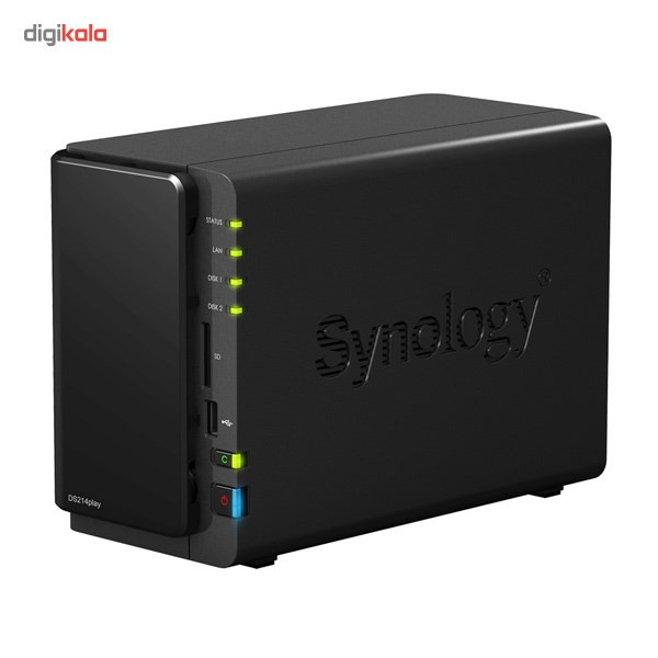 ذخیره ساز تحت شبکه 2Bay سینولوژی مدل دیسک استیشن DS214 پلی