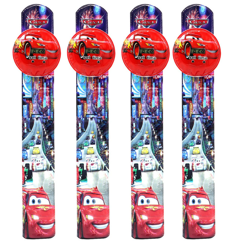 ساعت مچی دیجیتالی مدل Cars 01 - بسته 4 عددی