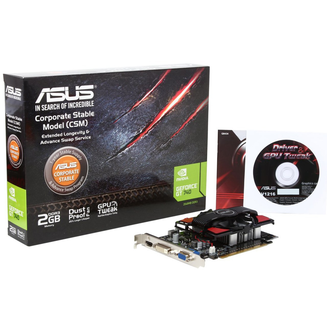 Asus gt clearance 740 2gb ddr5