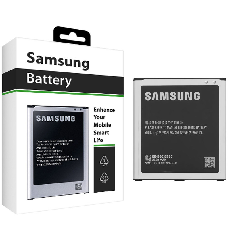 باتری موبایل مدل EB-BG530BBU با ظرفیت 2600mAh مناسب برای گوشی موبایل سامسونگ Galaxy J5 2015