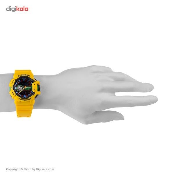 ساعت مچی عقربه ای مردانه کاسیو جی شاک مدل G-Shock GA-400-9ADR -  - 5