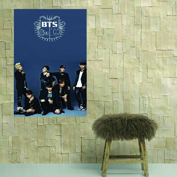  پوستر دیواری طرح گروه اکسو مدل PO102