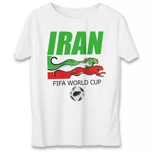 تی شرت به رسم طرح جام جهانی کد 366