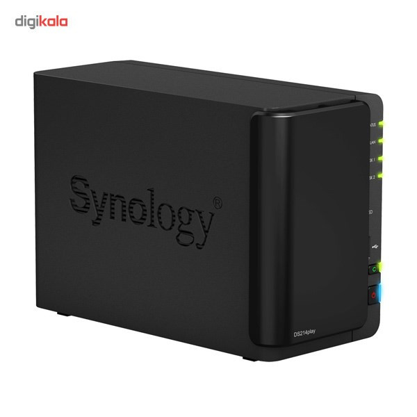 ذخیره ساز تحت شبکه 2Bay سینولوژی مدل دیسک استیشن DS214 پلی
