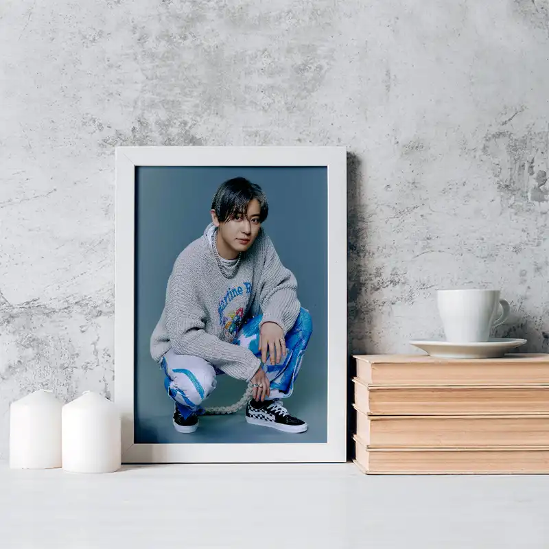 تابلو خندالو مدل چانیول گروه اکسو EXO کد 16853