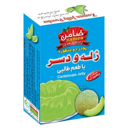 پودر ژله و دسر طالبی ضامن - 100 گرم