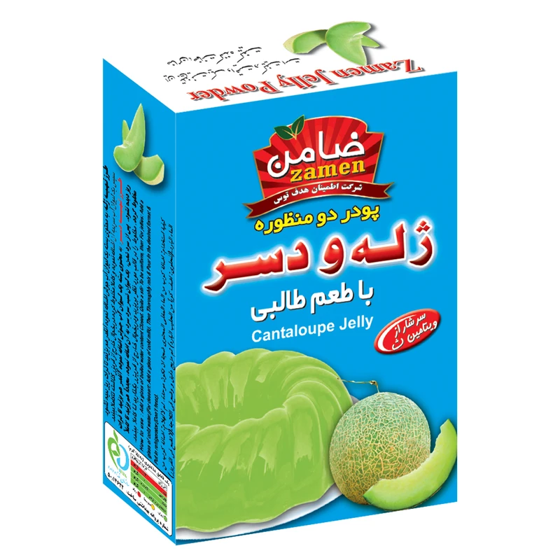 پودر ژله و دسر طالبی ضامن - 100 گرم