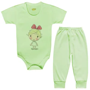 ست بادی و شلوار نوزادی کارانس مدل BSTG-3273