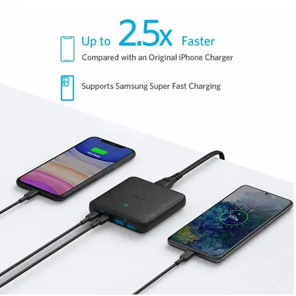 هاب شارژ 4 پورت انکر مدل PowerPort Atom III 63W A2046