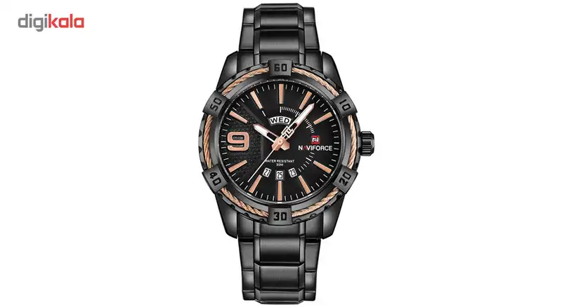 ساعت مچی عقربه ای مردانه نیوی فورس مدل NF9117M/BBRG