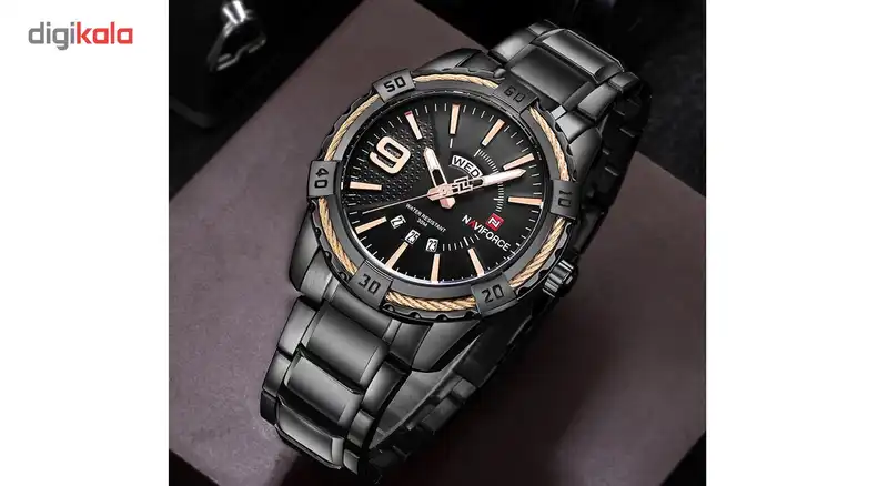ساعت مچی عقربه ای مردانه نیوی فورس مدل NF9117M/BBRG
