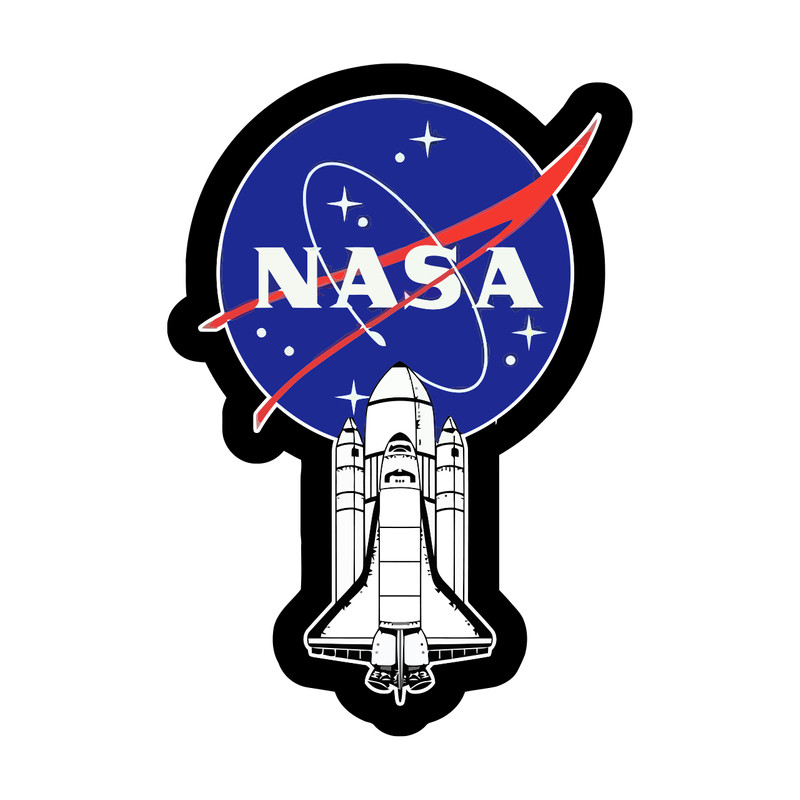 برچسب لپ تاپ پویا مارکت طرح ناسا کد 2215