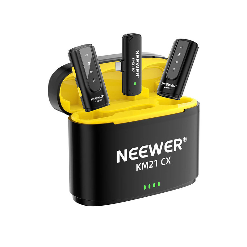 میکروفن یقه ای نیویر مدل Streaming Vlog KM21