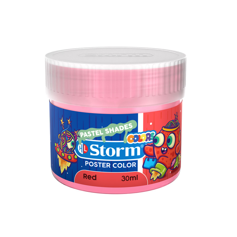 گواش 6 رنگ استورم مدل رنگ پاستلی