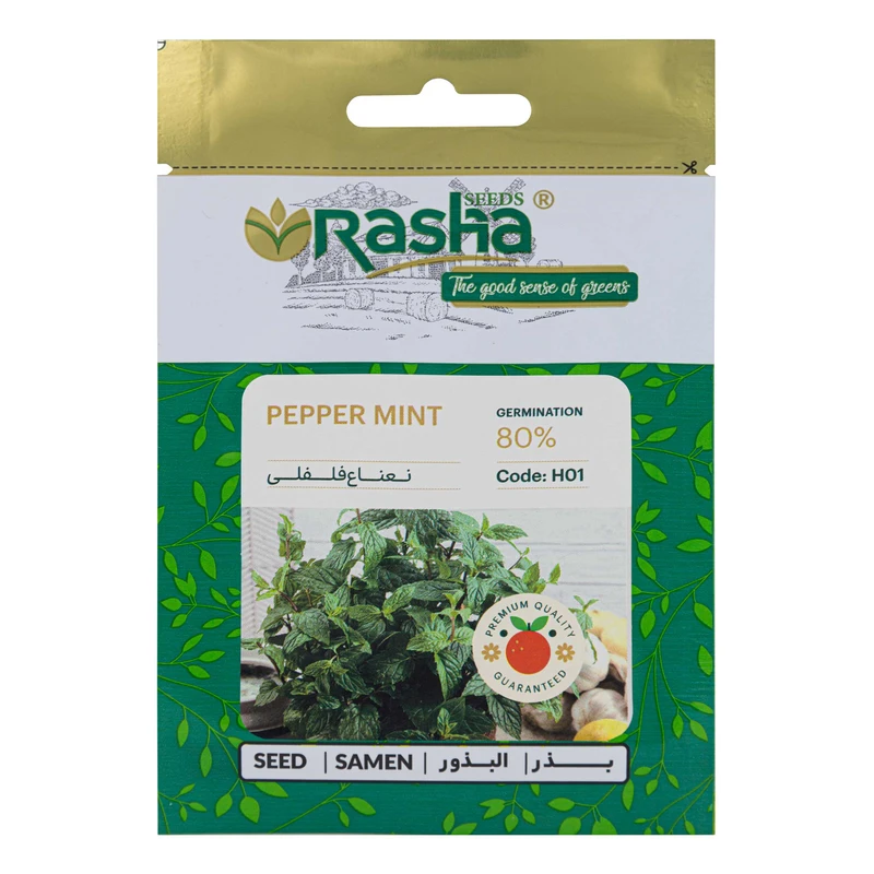  بذر نعناع فلفلی راشا مدل H01-29