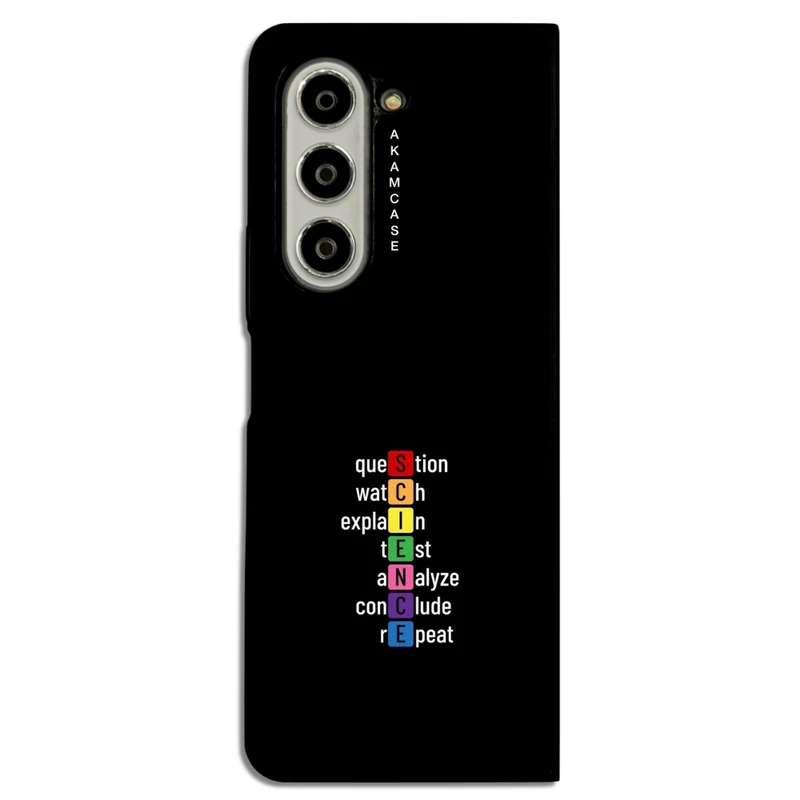 کاور آکام مدل AMC-WSGZFOLD5-SCIENCE-10 مناسب برای گوشی موبایل سامسونگ Galaxy Z Fold 5