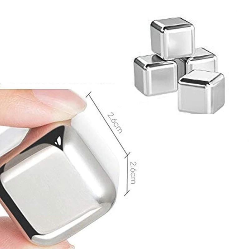 عکس شماره 4 : قالب یخ مدل استیل مکعبی