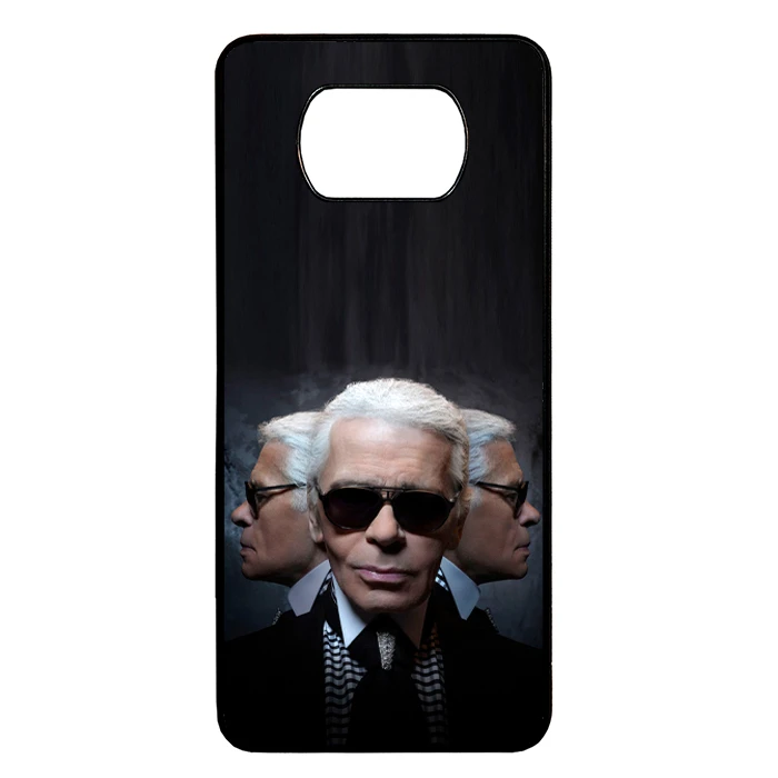 کاور گالری وبفر طرح کارل لاگرفیلد مناسب برای گوشی موبایل شیائومی poco x3 nfc