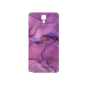MAHOOT Purple Marble Cover Sticker for Samsung Galaxy Note 3 Neo