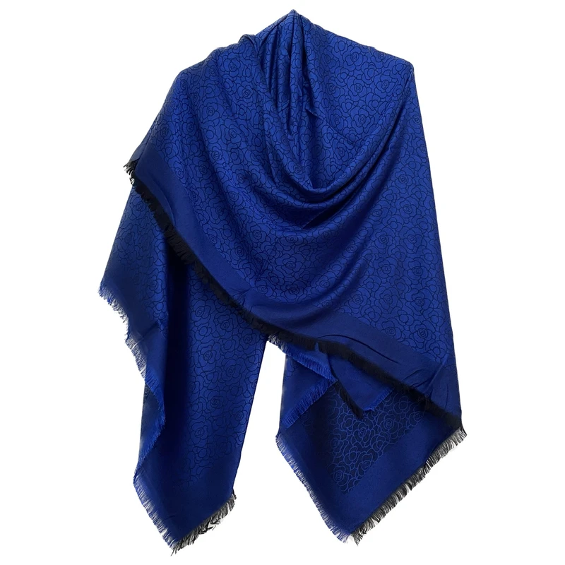 روسری زنانه مدل نخی ژاکارد دو رو کد 03