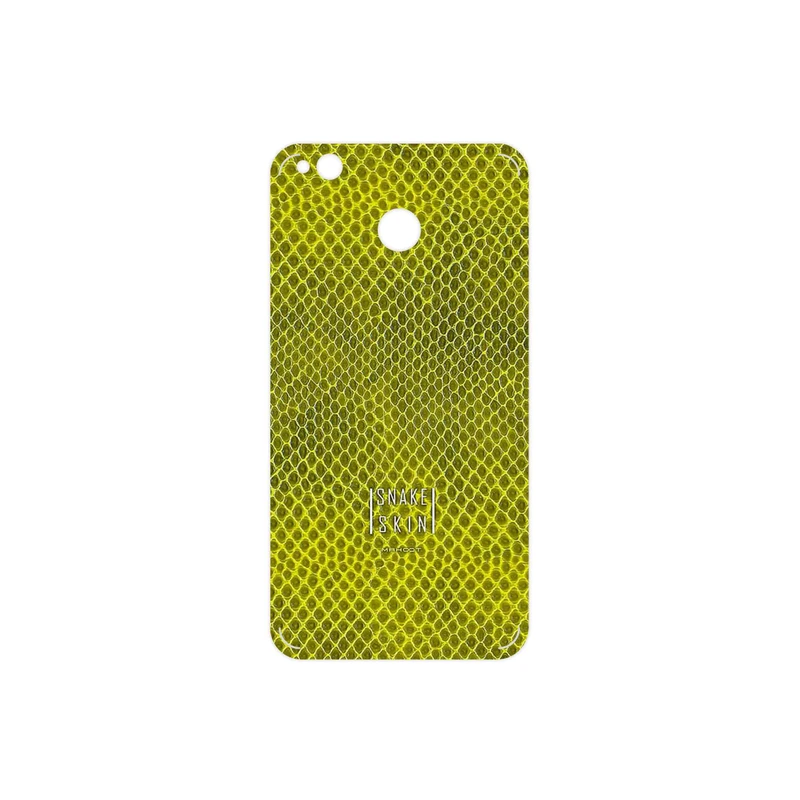 برچسب پوششی ماهوت مدل Yellow Snake Skin مناسب برای گوشی موبایل شیائومی Redmi 4X