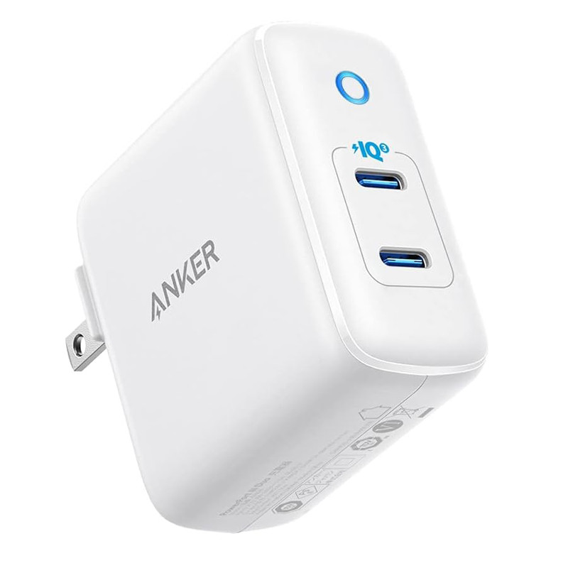 شارژر دیواری 36 وات انکر مدل PowerPort III Duo Foldable 