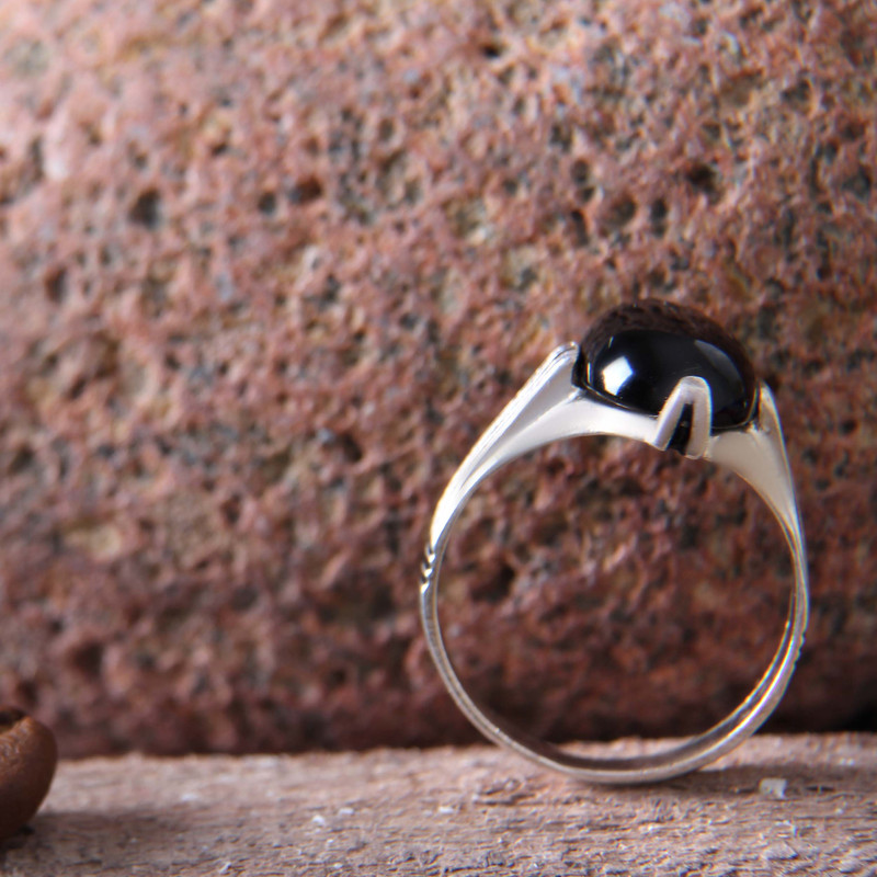 انگشتر نقره مردانه بازرگانی میلادی مدل رکاب سیلندری عقیق کد AM_1452 انگشتر نقره مردانه بازرگانی میلادی مدل رکاب سیلندری عقیق کد AM_1452