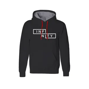 هودی مردانه مدل Infinity کد K19 رنگ مشکی
