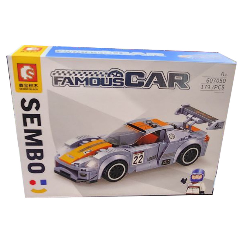 ساختنی سیمبوبلاک مدل Famous Cars کد 607050