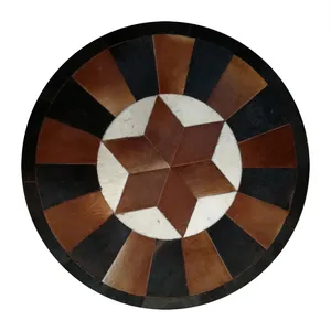 کلاژ فرش پوست و چرم کمالی مدل AD-00285