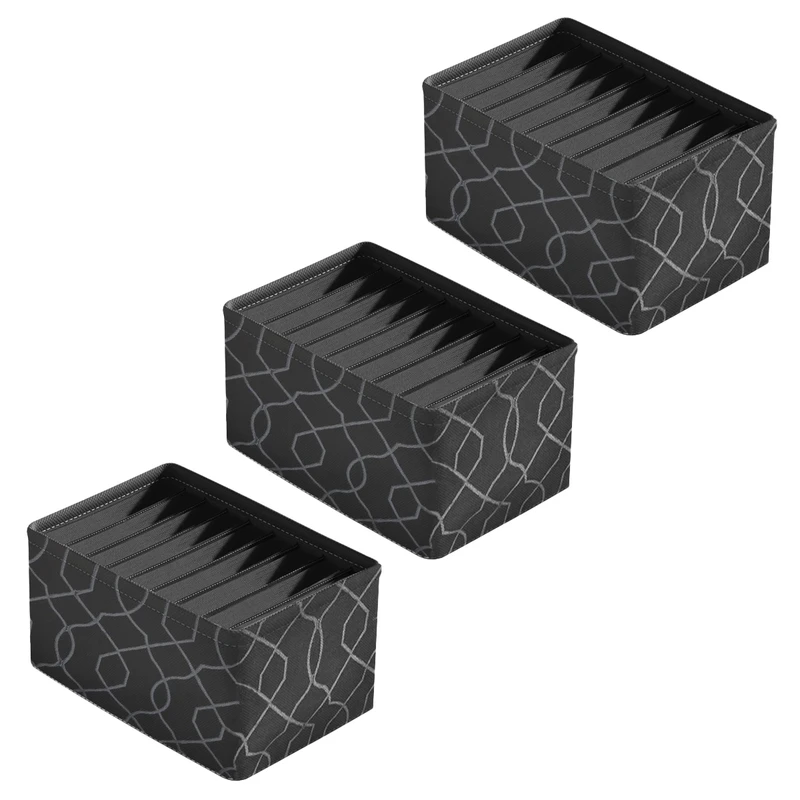 باکس لباس لیلیوم مدل دیواره دار کد Medium 3 بسته 3 عددی