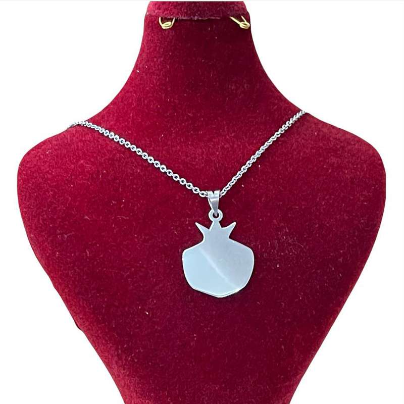 گردنبند نقره زنانه مدل انار کد PC98