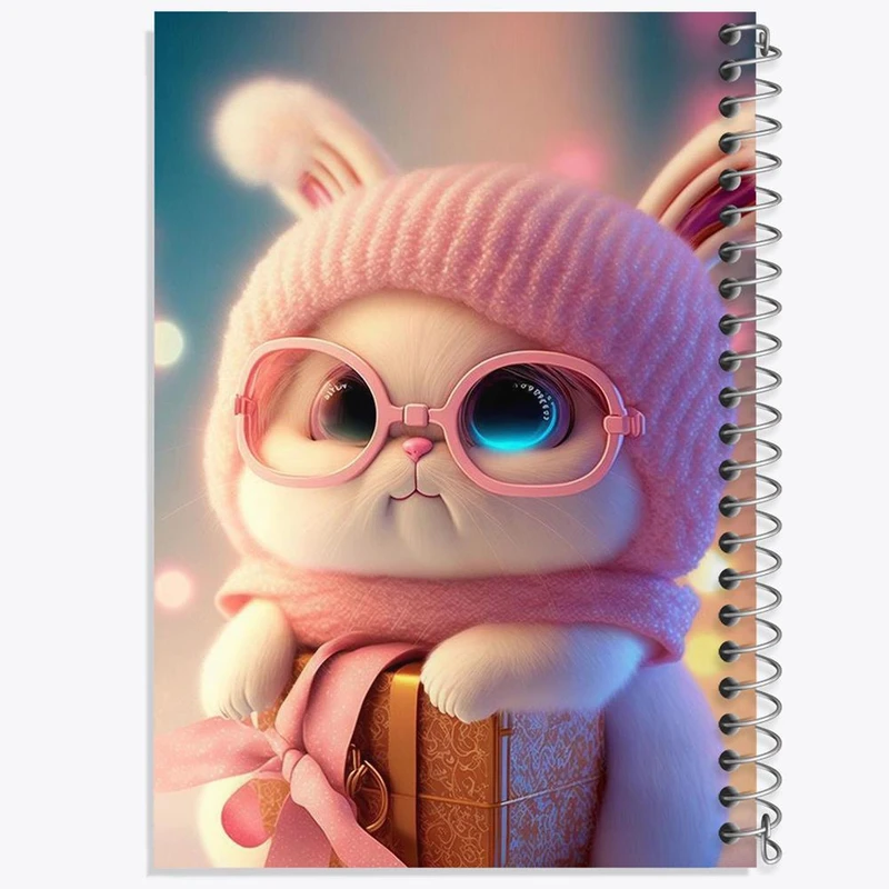 دفتر مشق 50 برگ خندالو مدل خرگوش کد 26229