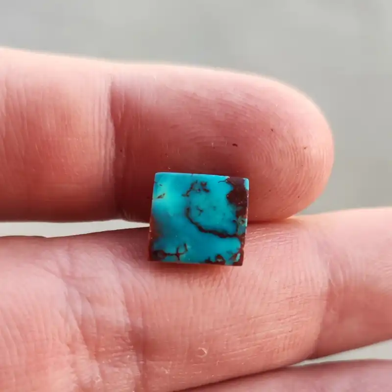 نگین فیروزه مدل اصل نیشابور کد  NC-347