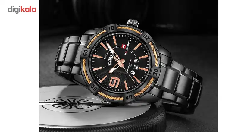 ساعت مچی عقربه ای مردانه نیوی فورس مدل NF9117M/BBRG