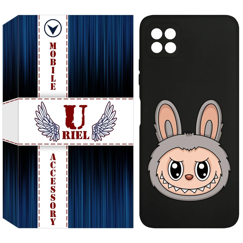 کاور یوریل مدل KSH کد 114 طرح عروسک لبوبو مناسب برای گوشی موبایل سامسونگ Galaxy A22 5G