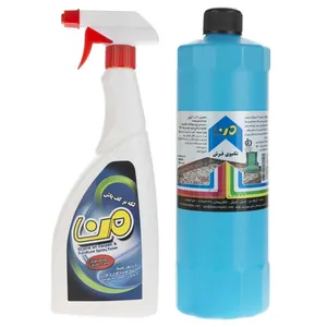 Man Sofa And Carpet Cleaner Spray And Carpet Shampoo Pack