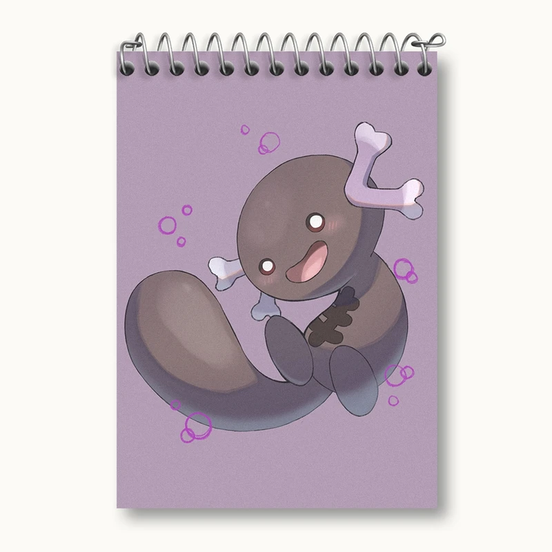 دفتر یادداشت 50 برگ خندالو مدل بازی پوکمون (pokemon) کد 32734