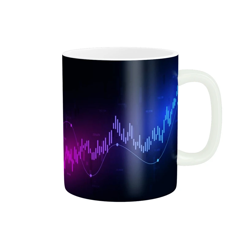 ماگ پادآفرین مدل ترید بورس بازارمالی تریدر کد p1215