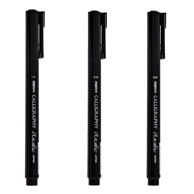 روان نویس خطاطی ماروی یوشیدا بسته 3 عددی