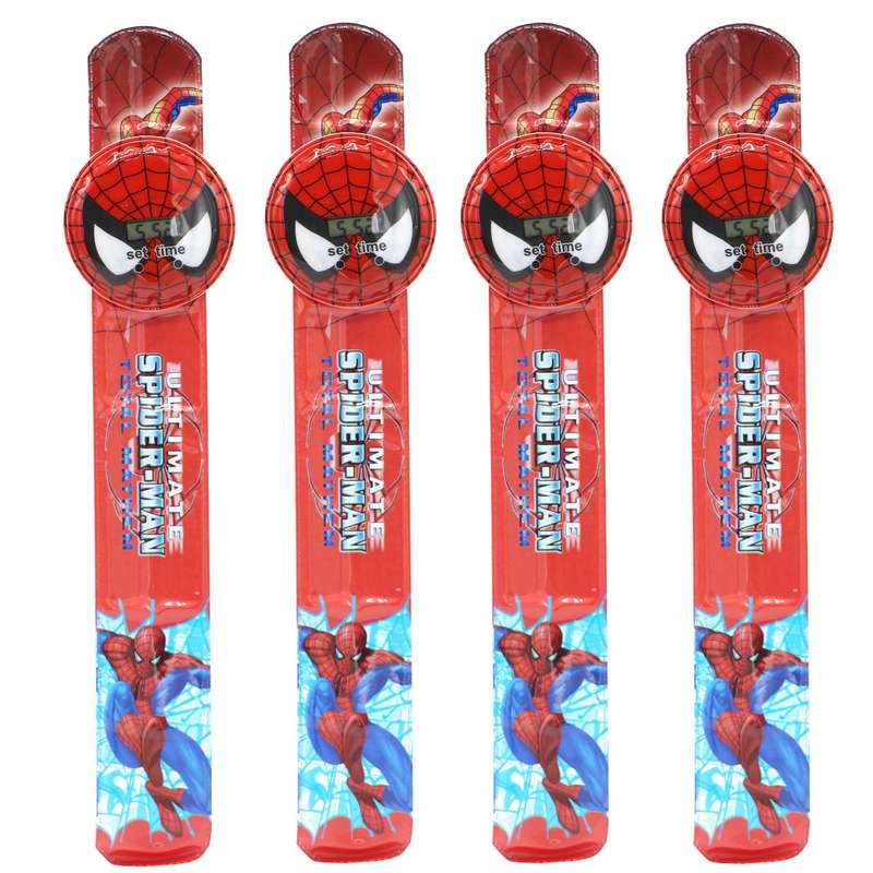 ساعت مچی دیجیتالی مدل Spiderman 01 - بسته 4 عدد