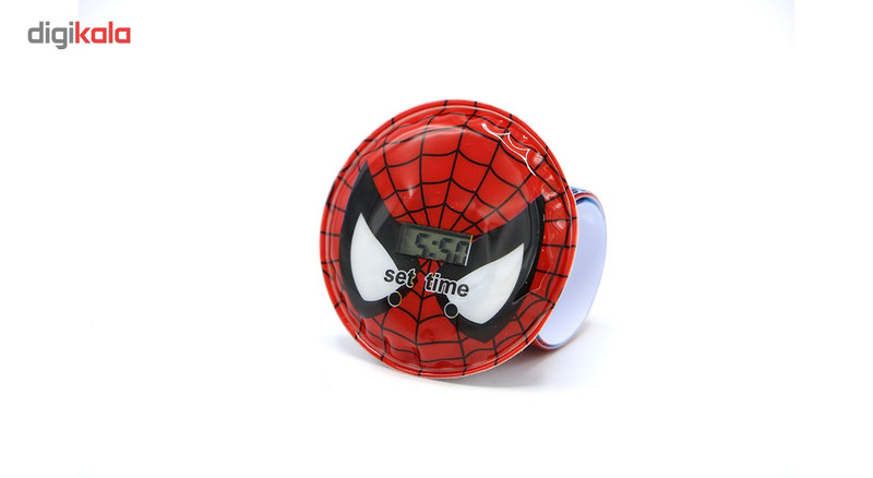 ساعت مچی دیجیتالی مدل Spiderman 01 - بسته 4 عدد