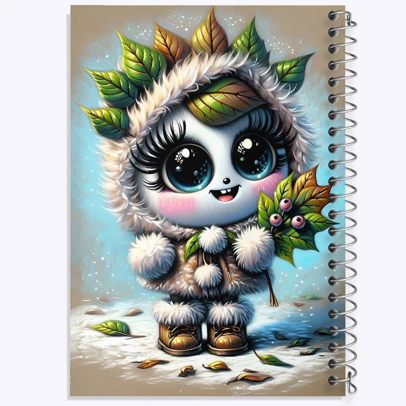 دفتر ژورنال نویسی 50 برگ خندالو مدل نقطه ای طرح خرگوش بانمک کد F7557