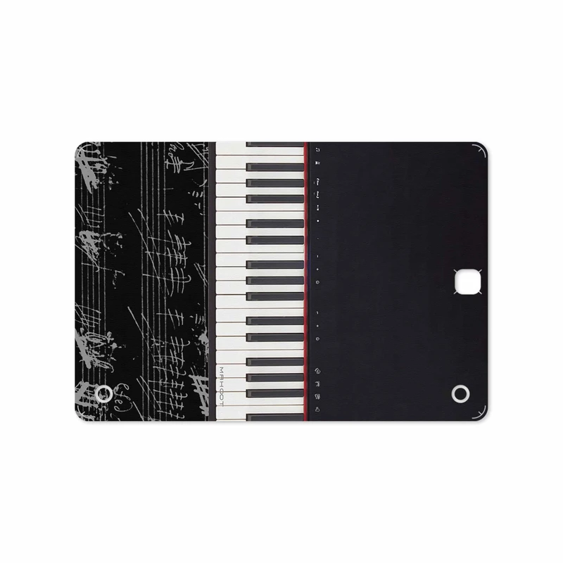 برچسب پوششی ماهوت مدل Piano-Instrument مناسب برای تبلت سامسونگ Galaxy Tab A 9.7 2015 T550