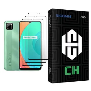 Ricomm CH Glass MIX003 Screen Protector For Realme C11 Pack Of 3